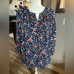Daniel Rainn floral top